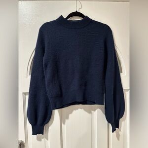 Veronica Beard Dark Navy Cashmere Sweater Size Small
